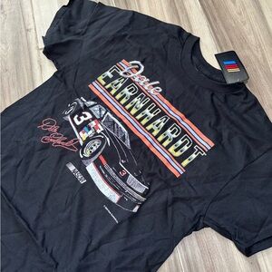 Nascar Black Dale Earnhardt Graphic Tee